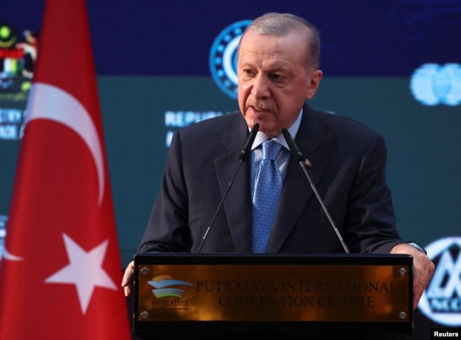 Presidenti turk, Recep Tayyip Erdogan.