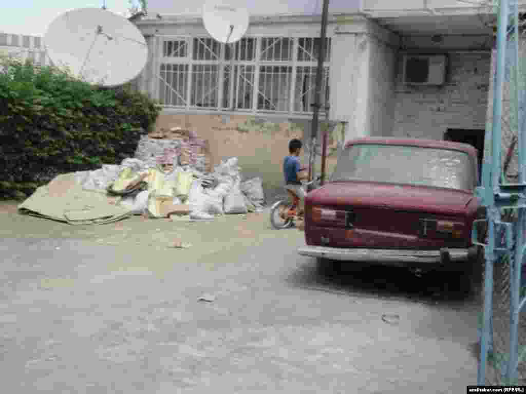 Howluda könelen ulag goýulypdyr