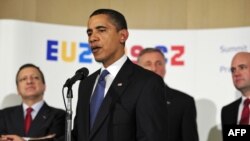 U.S. President Barack Obama voiced support for Turkey joining the EU