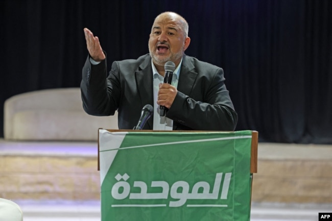 Mansour Abbas, udhëheqës i partisë Raam