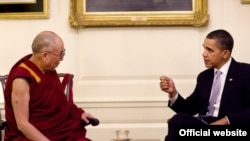 Встреча Барака Обамы с Далай-ламой