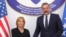 Ministar vanjskih poslova Bosne i Hercegovine Elmedin Konaković u Sarajevu sa zastupnicom u Predstavničkom domu Kongresa Sjedinjenih Američkih Država Claudijom Tenney.