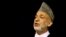 Afghanistan -- Afghan presidential candidate Hamid Karzai speaks during a campaign in Kabul, 24Jul2009