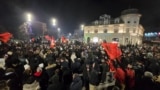 The ruling party in Kosovo, Vetevendosje, declares victory.