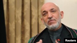 حامد کرزی رییس جمهور افغانستان 