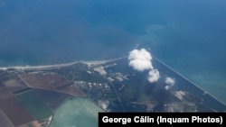 Explozia de la Petromidia: imagini aeriene inedite