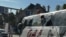 A route bus was damaged at the Moldovan-Ukrainian border crossing point Palanca-Maiaki-Udobne.