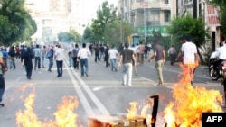 One of the street protests in Tehran that followed the June 2009 election, which the opposition claimed was marked by massive fraud.
