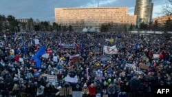 Протестът в Братислава в петък