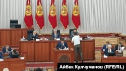 Sapar Isakov - Parliament - Kyrgyzstan - 25.08.2017