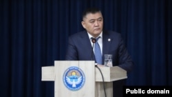 Камчыбек Ташиев в бытность председателем ГКНБ Кыргызстана