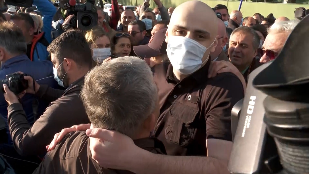 Georgian Opposition Leader Released In Tbilisi After EU Posts His Bail