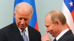 Vice-președintele SUA Joe Biden primul ministru rus Vladimir Putin in Moscova, 10 martie, 2011