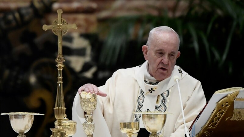 Papa Franja: Nastavak ratovanja tokom pandemije je skandalozan