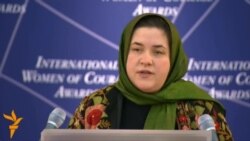 Afghan Doctor Nasrin Oryakhil Receives U.S. "Woman Of Courage" Award