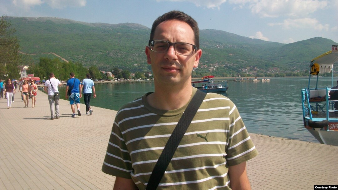 Macedonia - Macedonian composer Goce Gavrilovski.