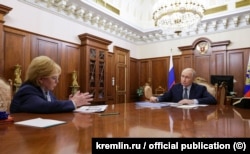 Встреча Владимира Путина и Вероники Скворцовой в Кремле, 27 августа 2026 года