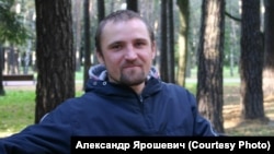 Журналист белорусского информационного агентства БелаПАН Александр Ярошевич.