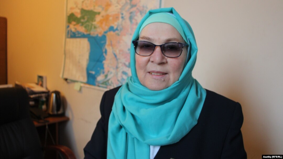 Tatar writer and activist Fauzia Bairamova (file photo)