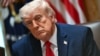 US President Donald Trump 
