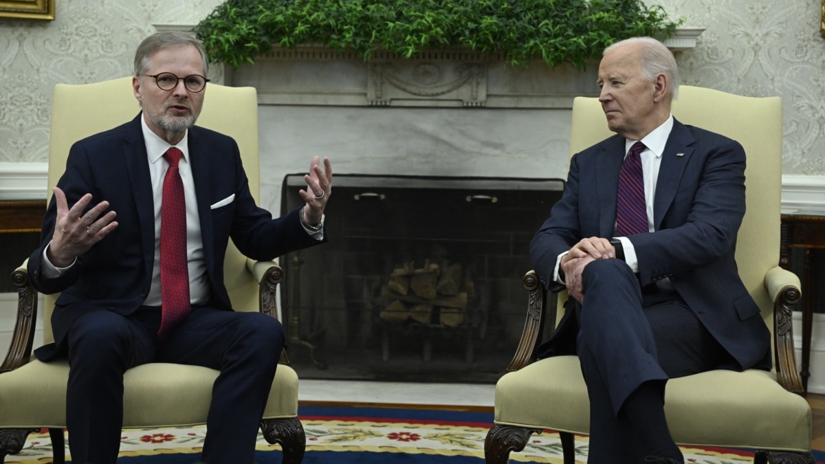 Biden Hosts Czech Prime Minister Fiala at the White House
