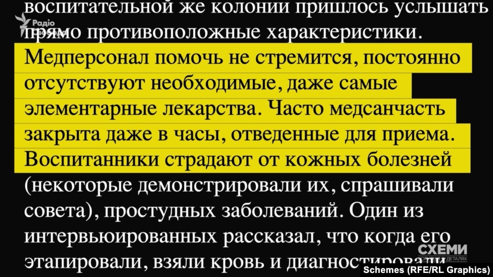 Зі звіту про медчастину, де пацював Черданцев