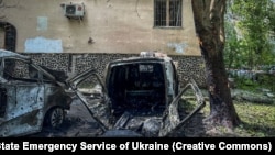 Последствия одного из ударов по Одессе (архивное фото)