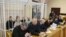 Суд над групай ашмянскіх мытнікаў, якіх вінавацяць у хабары. Фота зробленае 18 лістапада 2016 году