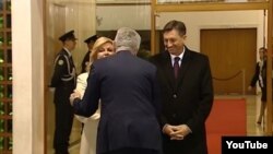 Predsednica Hrvatske Kolinda Grabar Kitarović, predsednik Srbije Tomislav Nikolić i predsednik Slovenije Borut Pahor u Zagrebu 25. novembra 2015