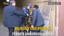 МИБ ходимлари фермернинг уйига девордан ошиб кириб, гуручини куч билан тортиб олишга уринди