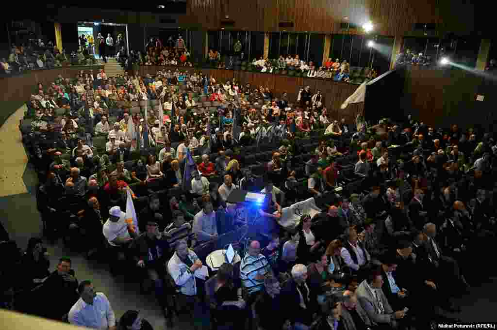 Centralni predizborni skup Sarajevsko-Goraždanske regije Bh. patriotske stranka(BPS), Bosanski kulturni centar u Sarajevu.