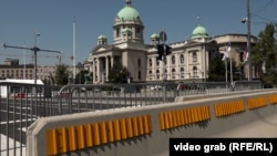 Višemesečna blokada centra Beograda 'Ćacilend', simbol otpora vlasti