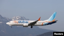  Fly Dubai ұшағы (Көрнекі сурет).
