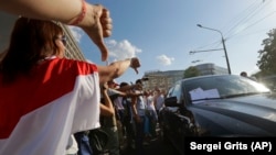 Антивладні протести в Білорусі тривають вже другий тиждень