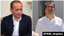 Mukhtar Ablyazov (left) and Ilyas Khrapunov deny the charges.