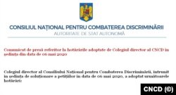 Decizia CNCD de amendare a lui Vladimir Tismăneanu