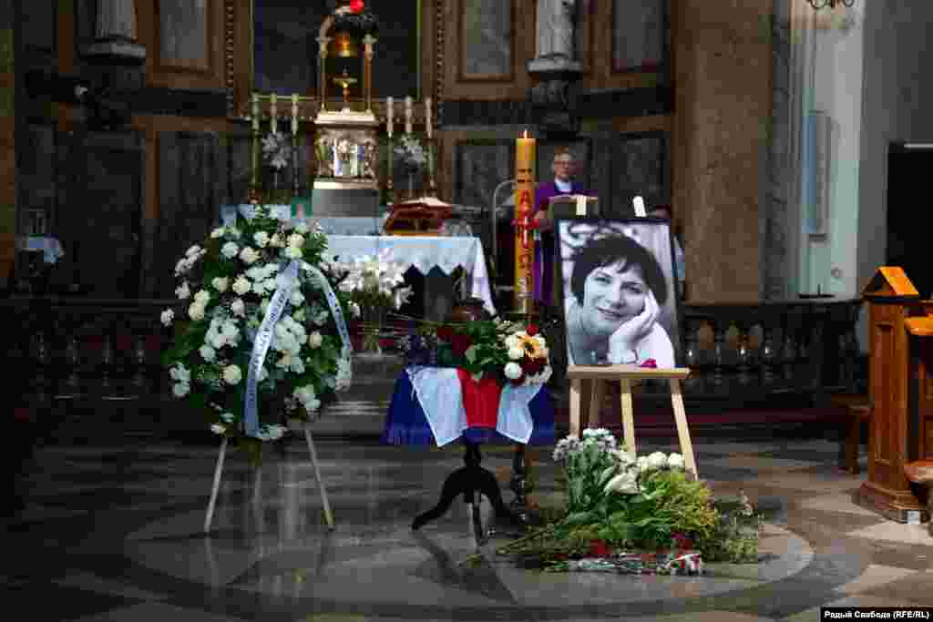 Памінальная імша прайшла ў парафіі сьвятога Аляксандра ў Варшаве