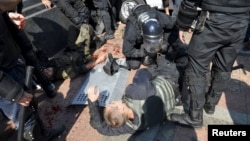 Події біля Верховної Ради, 31 серпня 2015 року