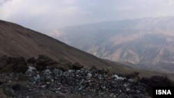 تصویر تخلیه زباله در دماوند، خبرگزاری ایسنا