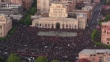 Antigovernment Protesters Fill Yerevan's Republic Square
