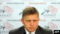 The announcement was made by Slovak Prime Minister Robert Fico (file photo)