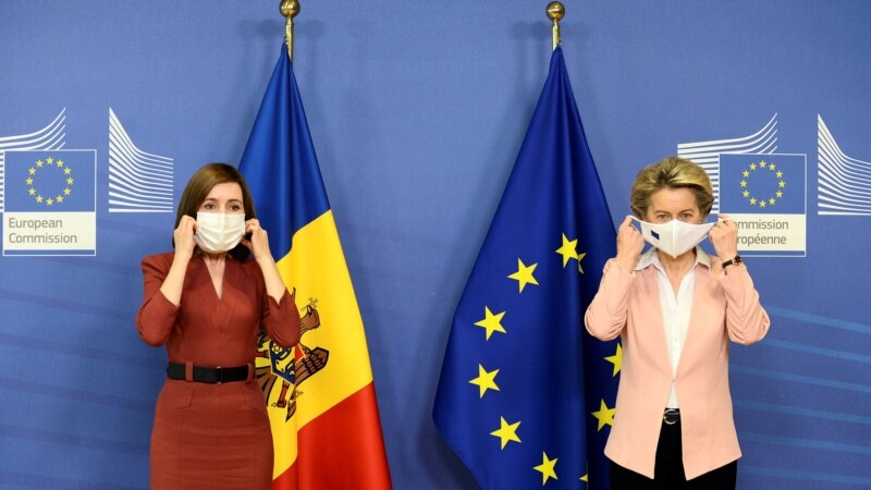 Maia Sandu la Bruxelles: sprijin total al instituțiilor UE