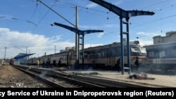 «Укрзалізниця» уточнила, що російський реактивний БпЛА вдарив по залізничному вокзалу в Дніпрі