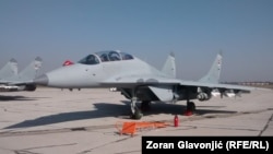 A Mig-29 jet (file photo)