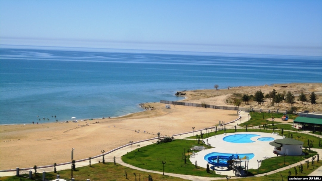 Awaza's beaches: so exclusive no one goes there.