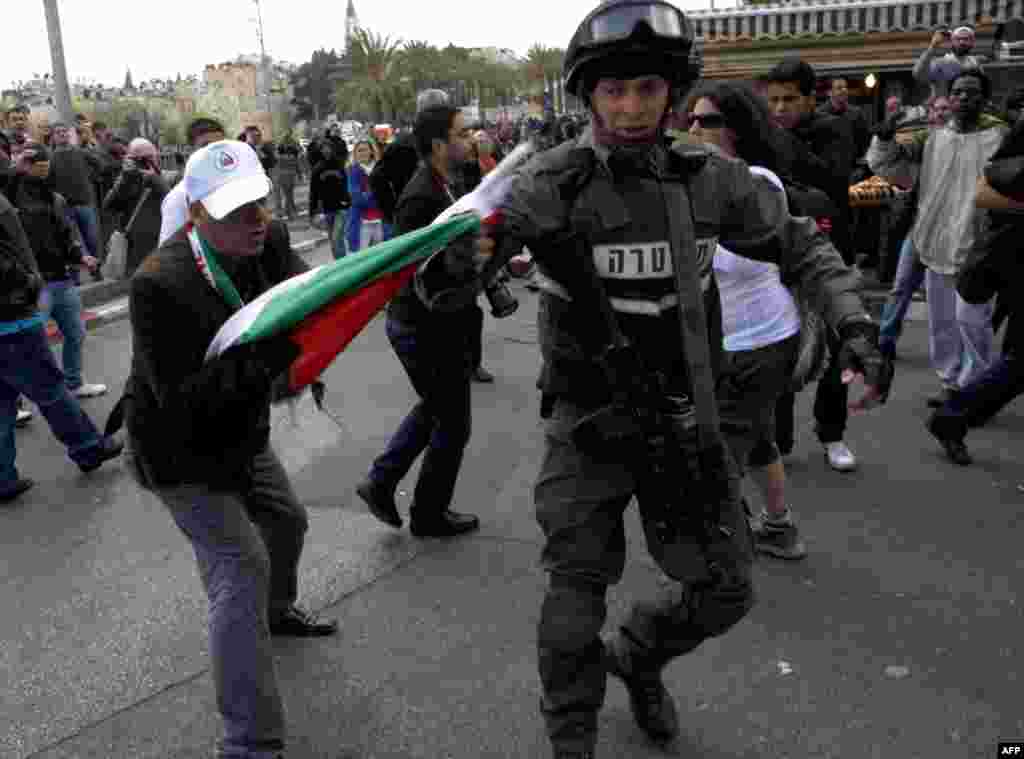Izrael - Demonstracije u Jerusalemu, 30.03.2012. 