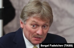 Kremlin spokesman Dmitry Peskov (file photo)