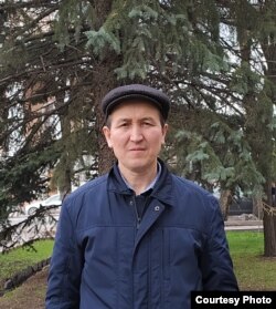 Журналист жана жазуучу Аким Кожоев. Бишкек. 2021-жылдын 31-марты.