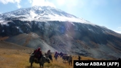 بخش های از مناطق کوهستانی شمال افغانستان 