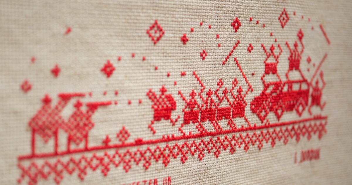 Stitched Up: Belarusian Political Prisoners Highlighted Through Traditional Embroidery